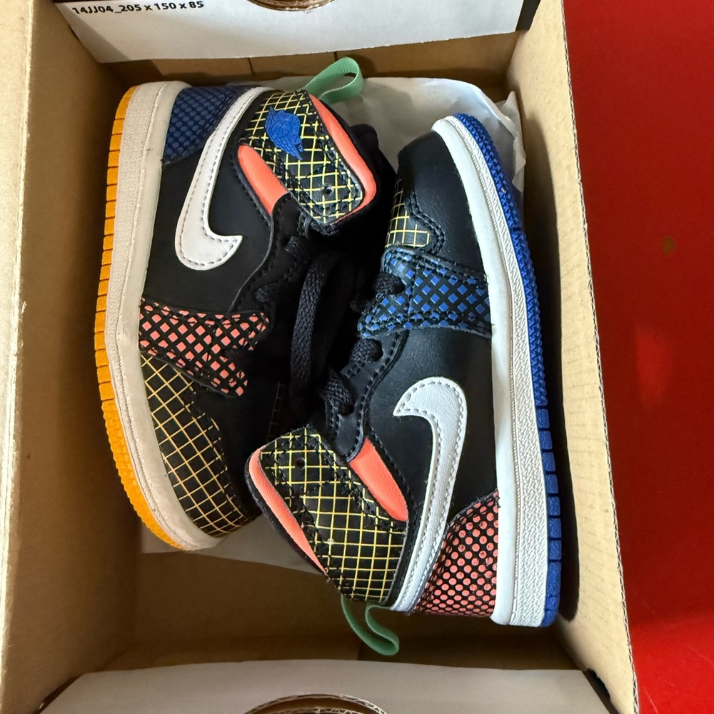 Jordan 1 Mid MMD (TD) Sneakers